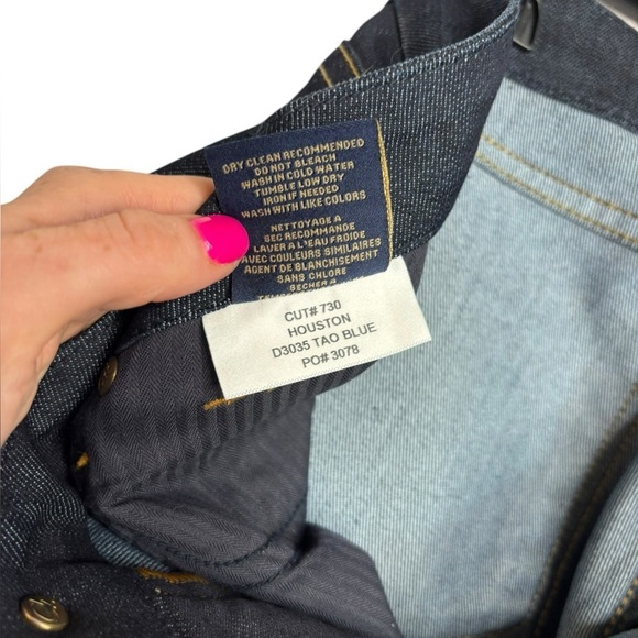 Fidelity Men’s Straight Leg Houston Tao Blue d3035 Jeans Size 32 - Picture 7 of 14